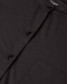 Shop Women Black Comfort Boxy Fit Solid Casual Shirt