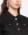 Shop Women's Black Denim Jacket