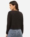 Shop Women Black Solid Open Front Shrug-Design