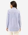 Shop Women's Blue & White Striped Shirt-Design