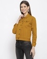 Shop Women Mustard Tailored Jacket-Design