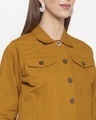 Shop Women Mustard Tailored Jacket-Full