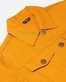 Shop Women Mustard Yellow Solid Denim Jacket