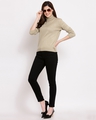 Shop Women's Beige Regular Fit Sweater