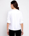 Shop Women's White Boxy Solid Casual Shirt-Design