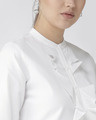 Shop Women White Classic Regular Fit Solid Casual Shirt