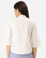 Shop Women's White Classic Solid Casual Shirt-Design