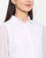 Shop Women's White Printed Casual Shirt-Full