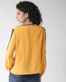 Shop Women's Yellow Solid Top-Design