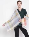 Shop Women's Cotton Multi Color Scarf-Front