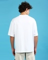 Shop Men's White Super Loose Fit T-shirt