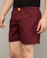 Shop Men's Red All Over Suits Harlequin Printed Boxers-Design