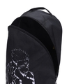 Shop Unisex Black Sukuna Printed Small Backpack