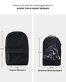 Shop Unisex Black Sukuna Printed Small Backpack