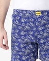 Shop Summer Vibes Blue Knitted Boxers