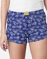 Shop Summer Vibes Blue Knitted Boxers