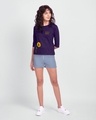 Shop Sunflower Sunshine Round Neck 3/4 Sleeve T-Shirt Parachute Purple-Full