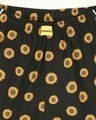 Shop Women's Black Sunflower Printed Pyjamas