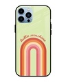 Shop Sunny Side Premium Glass Cover for Apple iPhone 13 Pro-Front