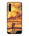 Shop Sunset Vincent Premium Glass Case for OnePlus Nord (Shock Proof, Scratch Resistant)-Front