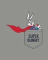 Shop Super Bunny Half Sleeve T-Shirt (LTL)