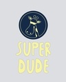 Shop Super Dude Shoulder Color Block T-Shirt