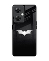 Shop Super Hero Logo Premium Glass Case for OnePlus Nord CE 3 Lite 5G (Shock Proof, Scratch Resistant)-Front