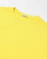 Shop Women's Yellow Super Moody Graphic Printed Oversized T-shirt