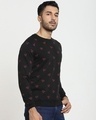 Shop Men's Black Superman AOP Sweatshirt-Design