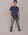 Shop Superman Badge Half Sleeve T-Shirt (SL)-Full