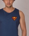 Shop Superman Badge Vest (SL)-Front