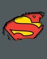 Shop Superman Break The Wall Boyfriend T-Shirt (SML)-Full