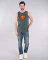 Shop Superman Break The Wall Vest (SML)-Design