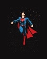Shop Superman By The Stars Half Sleeve T-Shirt (SML)
