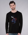 Shop Superman Colors Full Sleeve T-Shirt (SL)-Front