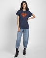 Shop Superman Doodle Boyfriend T-Shirt (SL)-Design