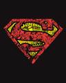 Shop Superman Doodle Boyfriend T-Shirt (SL)