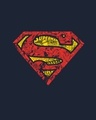 Shop Superman Doodle Fleece Hoodie (SL)-Full