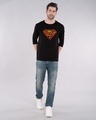 Shop Superman Doodle Full Sleeve T-Shirt (SL)-Design