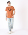Shop Superman Faster Stronger Half Sleeve T-Shirt (SML)-Full