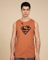 Shop Superman Faster Stronger Vest (SML)-Front