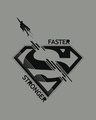 Shop Superman Faster Stronger Vest (SML)-Full