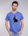 Shop Superman Flight Glow In Dark Half Sleeve T-Shirt (SL) -Front
