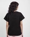 Shop Superman Floral Boyfriend T-Shirt Black (SML)-Design
