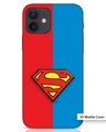 Shop Superman Half iPhone 12 3D Mobile Cover-Front