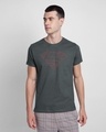 Shop Superman Line Half Sleeve T-Shirt (SML)-Front