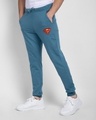 Shop Superman Logo Casual Badge Jogger Pants-Front