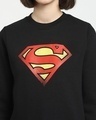Shop Superman Logo Fleece Sweatshirt