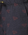 Shop Superman Minimal (SML) AOP Shorts