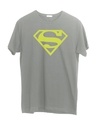 Shop Superman Neon Half Sleeve T-Shirt (SML)-Front